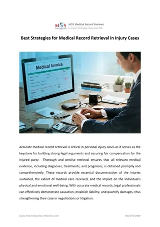 Best Practices for Medical Record Retrieval in Personal Injury Cases