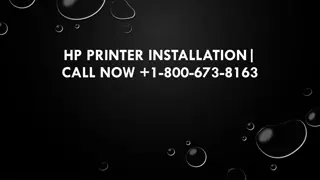 Simplified Guide to HP Printer Installation