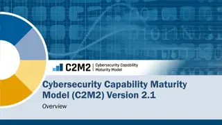 C2M2 Version 2.1 Cybersecurity Model Overview