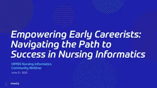 Empowering Early Careerists: Navigating the Path to Success in Nursing Informatics Webinar