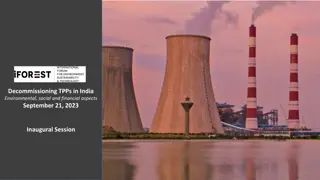 Challenges and Considerations in Decommissioning Thermal Power Plants in India