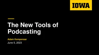 The Evolution of Podcasting Tools and Techniques