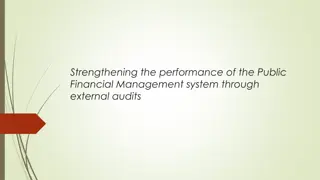 Enhancing Public Financial Management Through External Audits