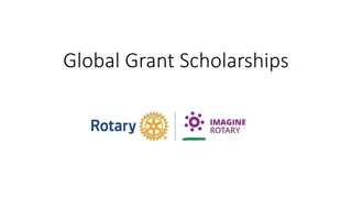 Global Grant Scholarships - Your Path to Postgraduate Studies Abroad