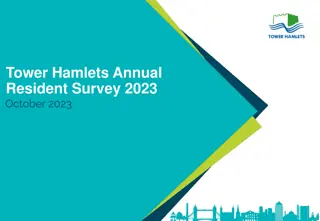 Tower Hamlets Annual Resident Survey 2023 Results Overview
