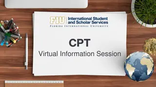 Curricular Practical Training (CPT) Information Session