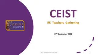 Reflections on Love and Purpose in CEIST Teachers Gathering