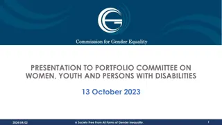 Gender Equality Performance Overview 2022/2023