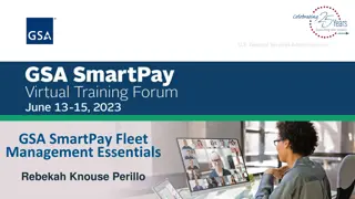 Overview of GSA SmartPay Fleet Management Essentials