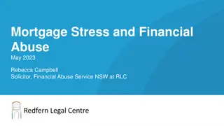 Understanding Financial Abuse and Mortgage Stress: A Legal Perspective