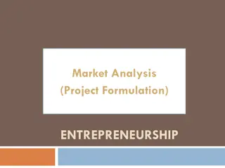Market Analysis  (Project Formulation)