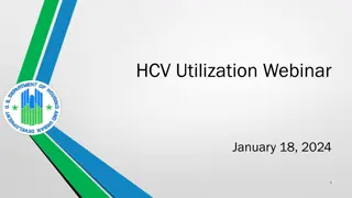 HCV Utilization Webinar