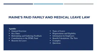 Maine's Paid Family and Medical Leave Law Overview