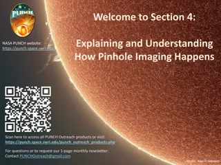 Understanding Pinhole Imaging in NASA's PUNCH Mission