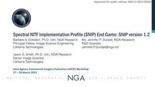 Enhanced Spectral NITF Implementation Profile (SNIP) Version 1.2 Overview
