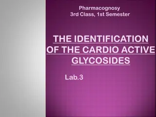 Identification of Cardioactive Glycosides in Pharmacognosy Lab Experiments
