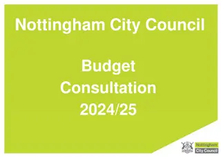 Nottingham City Council Budget Consultation 2024/25 Overview