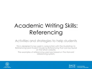 Mastering Referencing Skills for Academic Writing Success