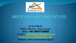 Arete Engineering - Precision Machining Services in Pune