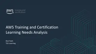 Efficient Skills Gap Analysis with AWS Training and Certification