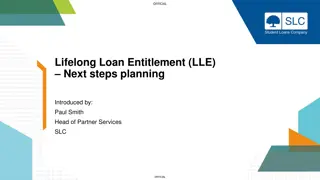 Official Lifelong Loan Entitlement (LLE) Overview