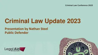 Latest Updates in Criminal Law 2023: Key Cases and Sentencing Considerations