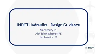 INDOT Hydraulics Design Guidance Updates and Expectations