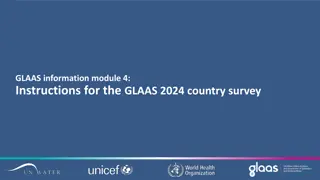 Guidelines for GLAAS 2024 Country Survey