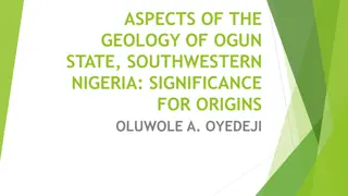 Geology of Ogun State, Nigeria: Insights and Implications