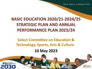 Annual Performance Plan 2023/24 for Basic Education Sector