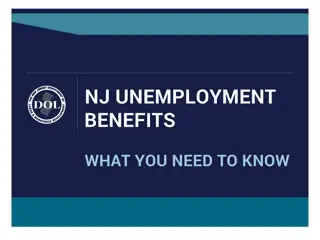 Understanding NJ Unemployment Benefits