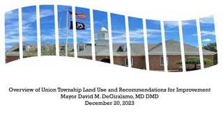 Analysis of Union Township Land Use and Recommendations for Improvement