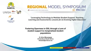 Fostering Openness in ODL for Marginalized Students