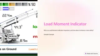 Importance of Load Moment Indicator in Crane Safety