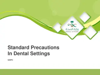 Standard Precautions in Dental Settings