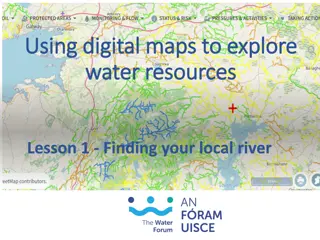Exploring Water Resources with Digital Maps: A River Exploration Lesson