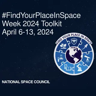 Explore the Universe: #FindYourPlaceInSpace Week 2024 Toolkit