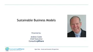 Understanding Sustainable Business Models in the Context of Open Data and Socio-Economic Perspectives
