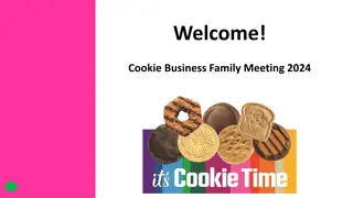 Girl Scout Cookie Program Family Meeting Overview