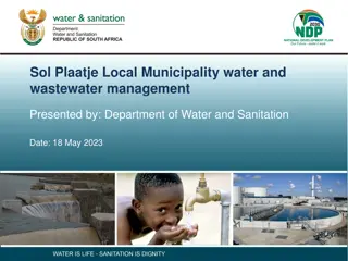 Challenges in Sol Plaatje Local Municipality Water and Wastewater Management