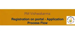 PM Vishwakarma Registration Process Flow