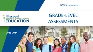 DESE Assessment Grade-Level Assessments 2023-2024