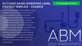 Comprehensive Account-Based Marketing Strategy Blueprint for Top-Tier Accounts