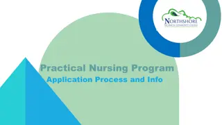 Practical Nursing Program Application Process and Information