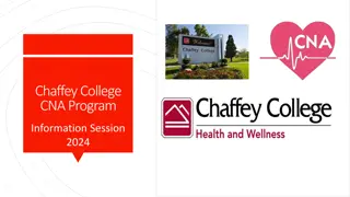 Chaffey College CNA Program Information Session 2024