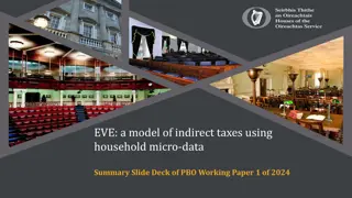 Understanding EVE Model for Indirect Taxes Using Household Data