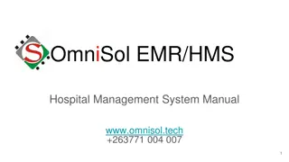 OmniSol Healthcare Platform: Hospital Management System Overview