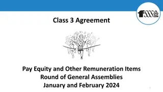 Agreement on Pay Equity and Remuneration Items for Class 3 - General Assemblies January & February 2024