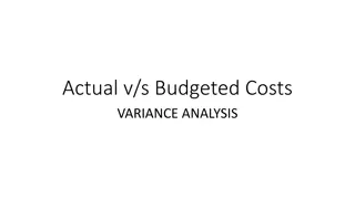 Variance Analysis and Standard Costing in Business