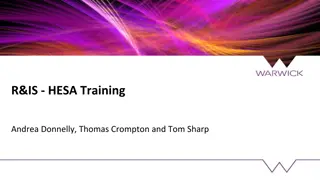 R&IS - HESA Training